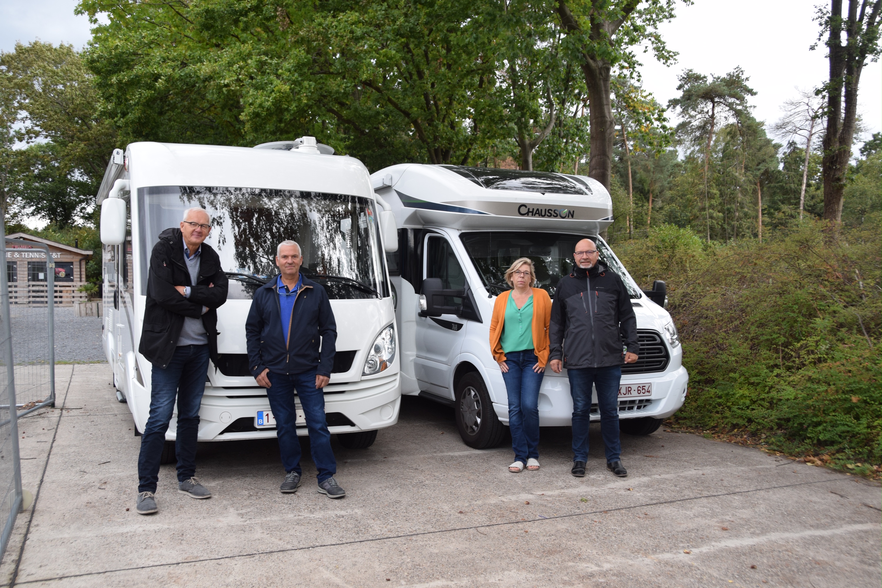 Campergastbedrijven ‘T&T’, 'Bosrust' en 'Tasberg'